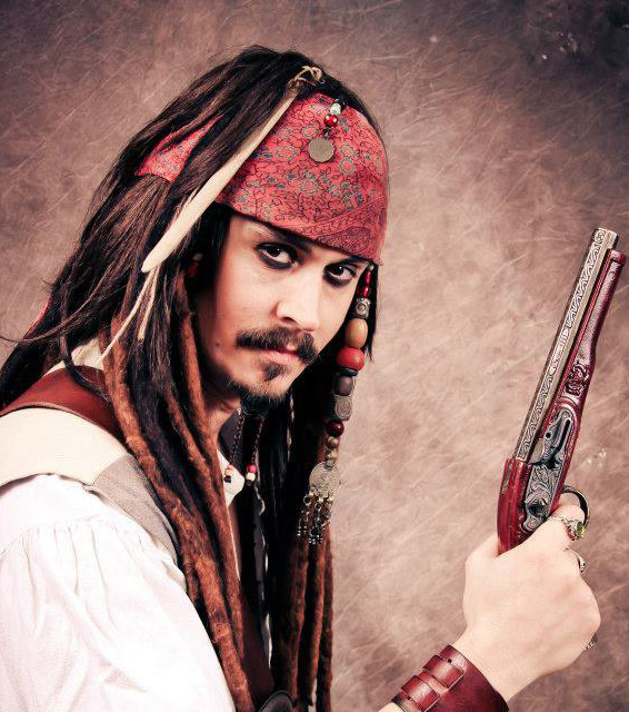 Captain Jack Sparrow Double 1, Doubles, Lookalikes