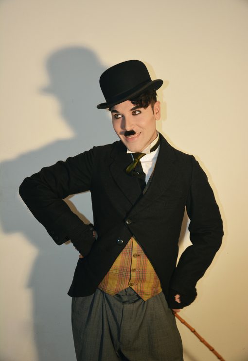 Charlie Chaplin impersonator