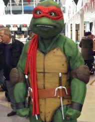 Teenage Mutant ninja turtle lookalike