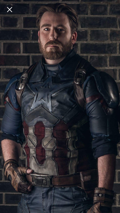 Captain America Lookalike