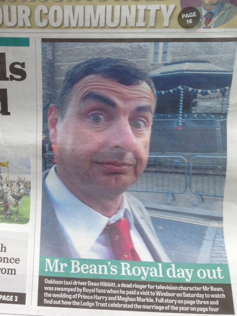 Mr Bean Lookalike