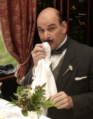 Hercule Poirot Lookalike