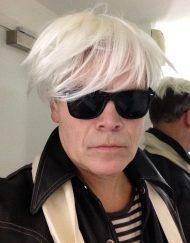 Andy Warhol Lookalike
