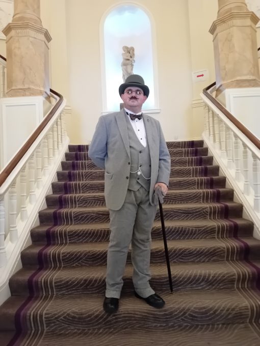 Hercule Poirot Lookalike