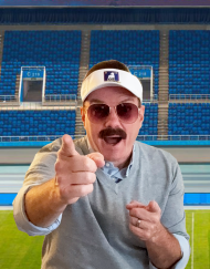 Ted Lasso Lookalike